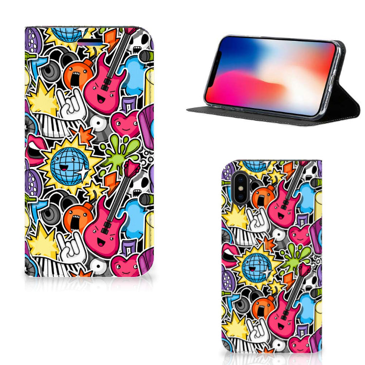 Apple iPhone X | Xs Hippe Standcase Punk Rock