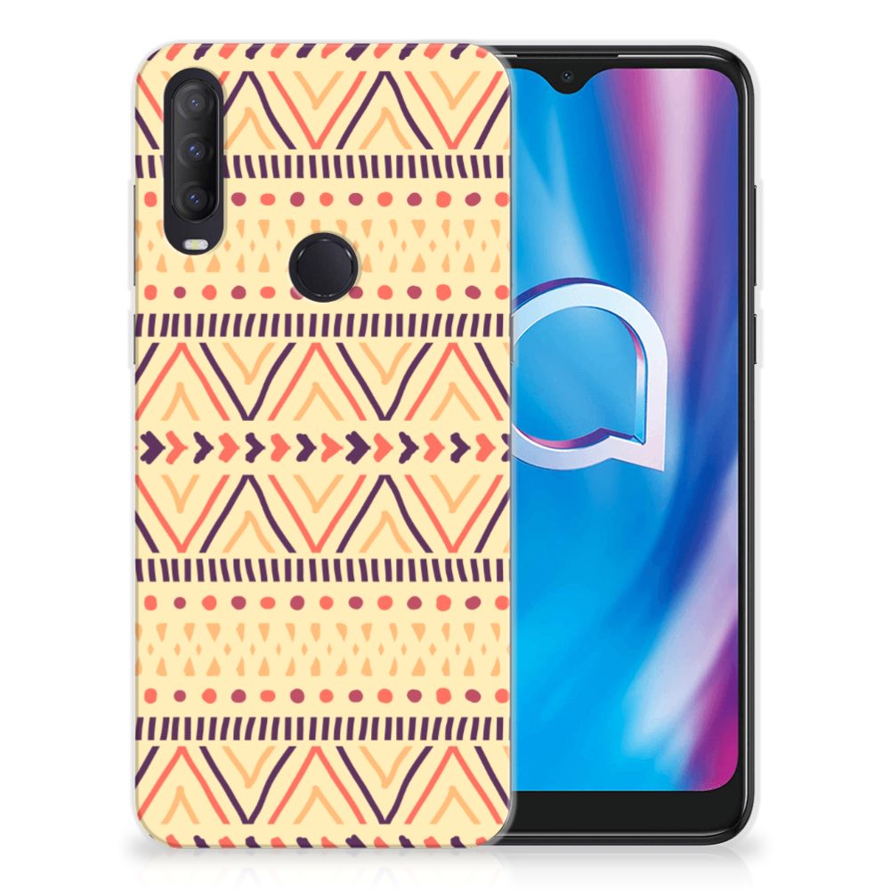 Alcatel 1S (2020) TPU bumper Aztec Yellow B2C Telecom