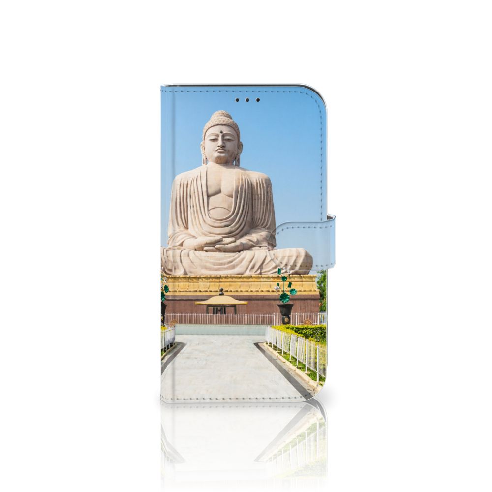 Apple iPhone 12 Pro Max Flip Cover Boeddha