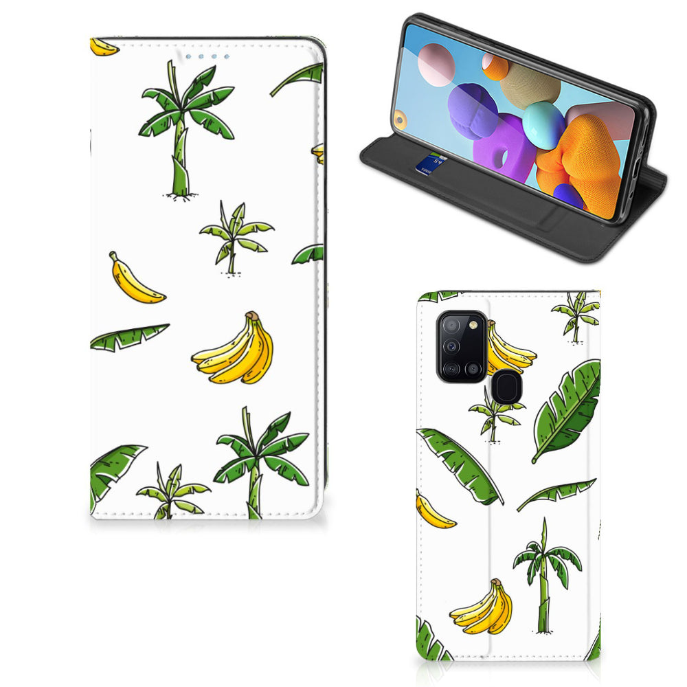 Samsung Galaxy A21s Smart Cover Banana Tree