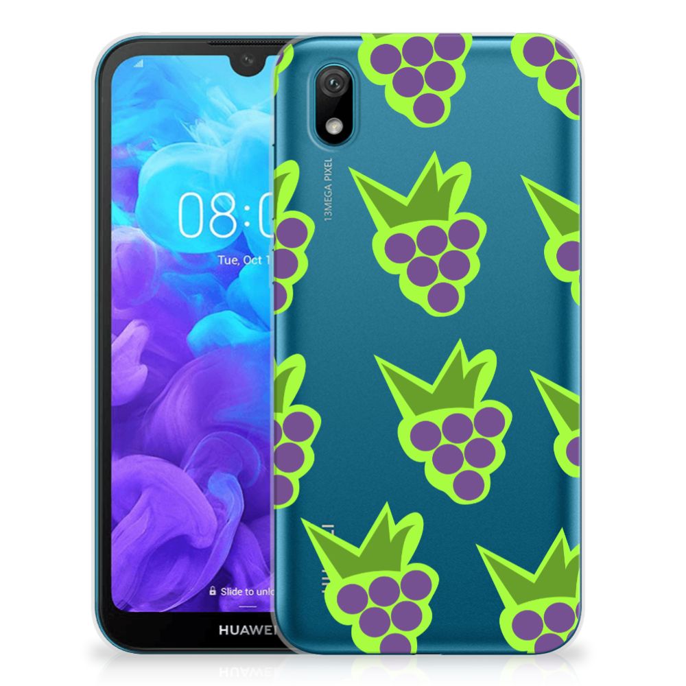 Huawei Y5 (2019) Siliconen Case Druiven