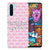 OnePlus Nord Silicone-hoesje Flowers Pink DTMP