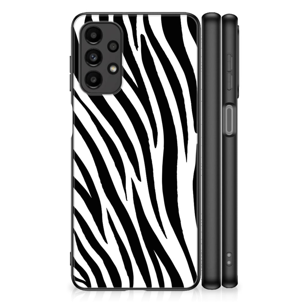Samsung Galaxy A13 4G Dierenprint Telefoonhoesje Zebra