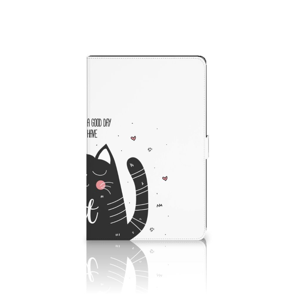 Lenovo Tab M10 Plus 3rd Gen 10.6 inch Hippe Tablet Hoes Cat Good Day