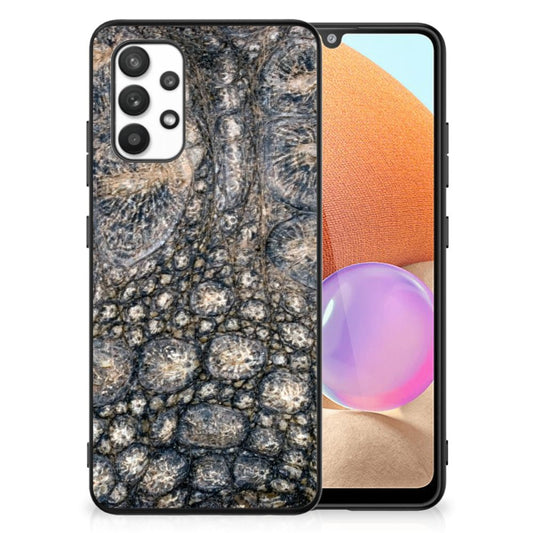 Samsung Galaxy A32 4G | A32 5G Enterprise Editie Dierenprint Telefoonhoesje Krokodillenprint B2C Telecom