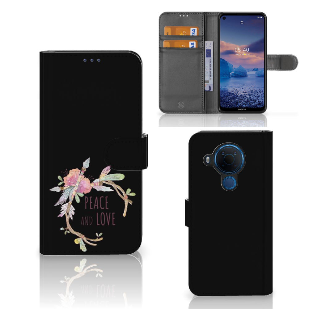 Nokia 5.4 Leuk Hoesje Boho Text