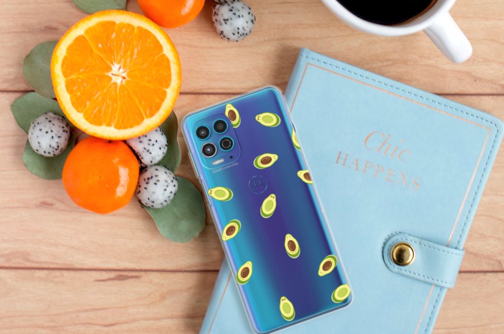 Motorola Moto G100 Siliconen Case Avocado B2C Telecom