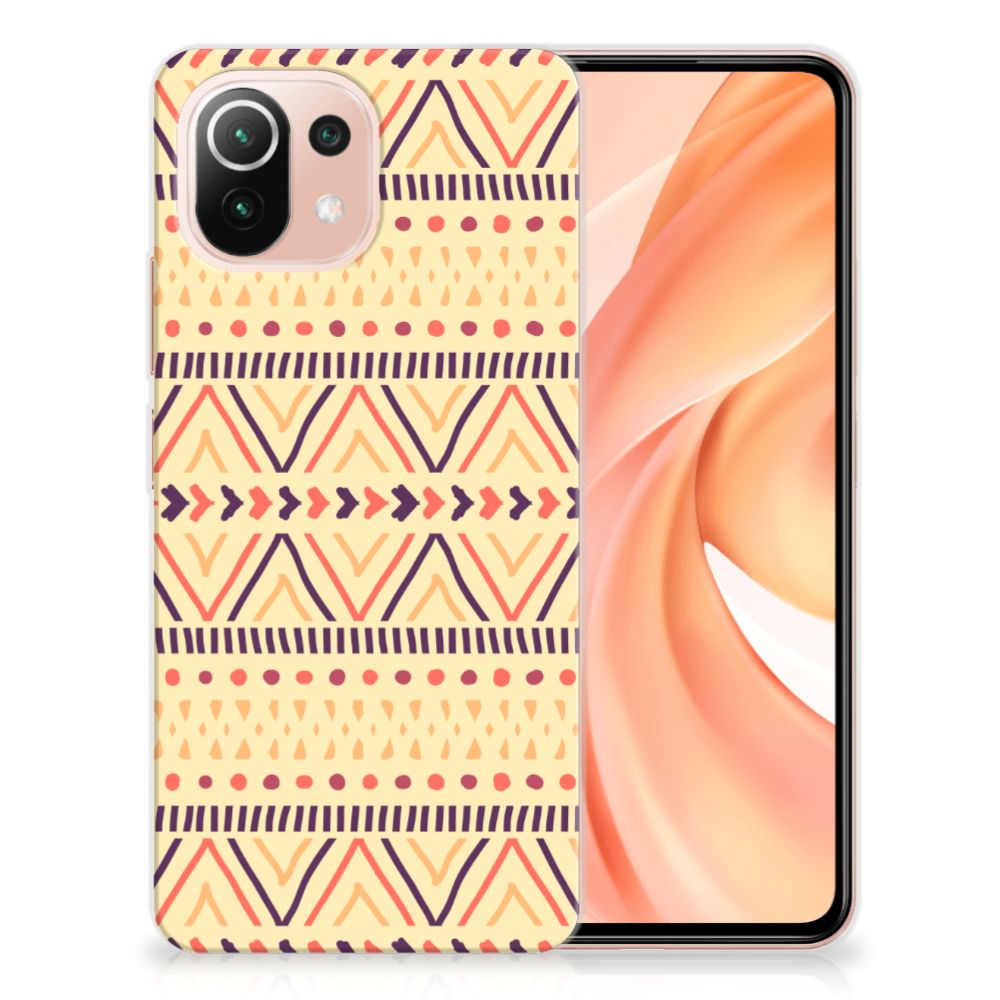 Xiaomi Mi 11 Lite | 11 Lite 5G NE TPU bumper Aztec Yellow