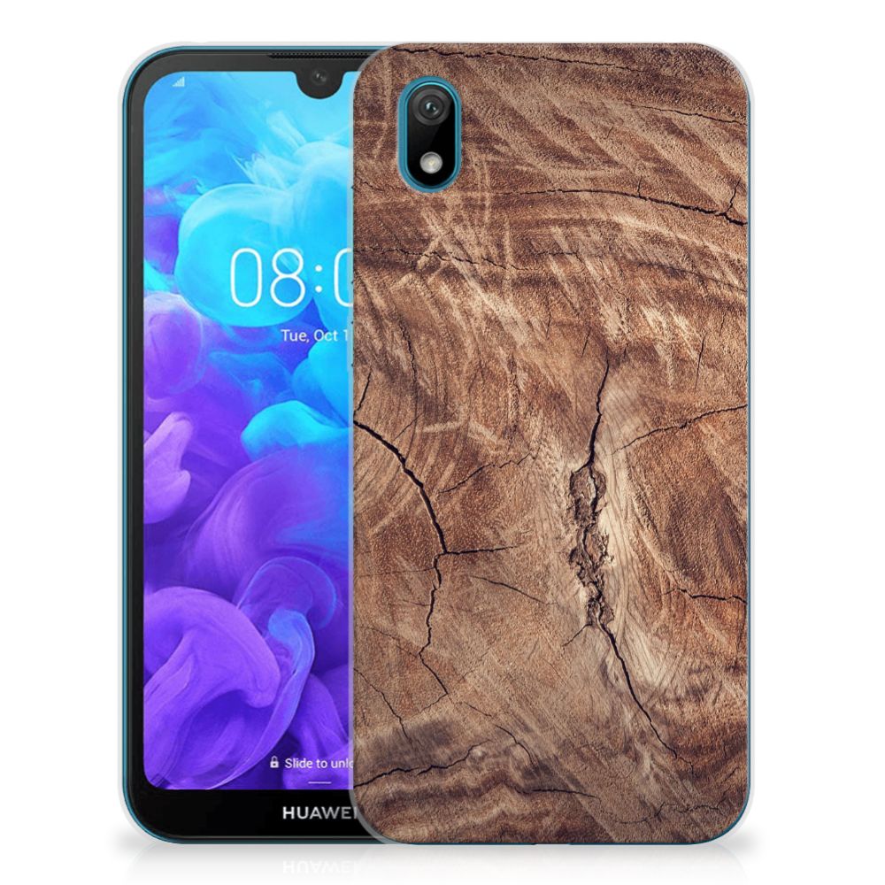 Huawei Y5 (2019) Bumper Hoesje Tree Trunk