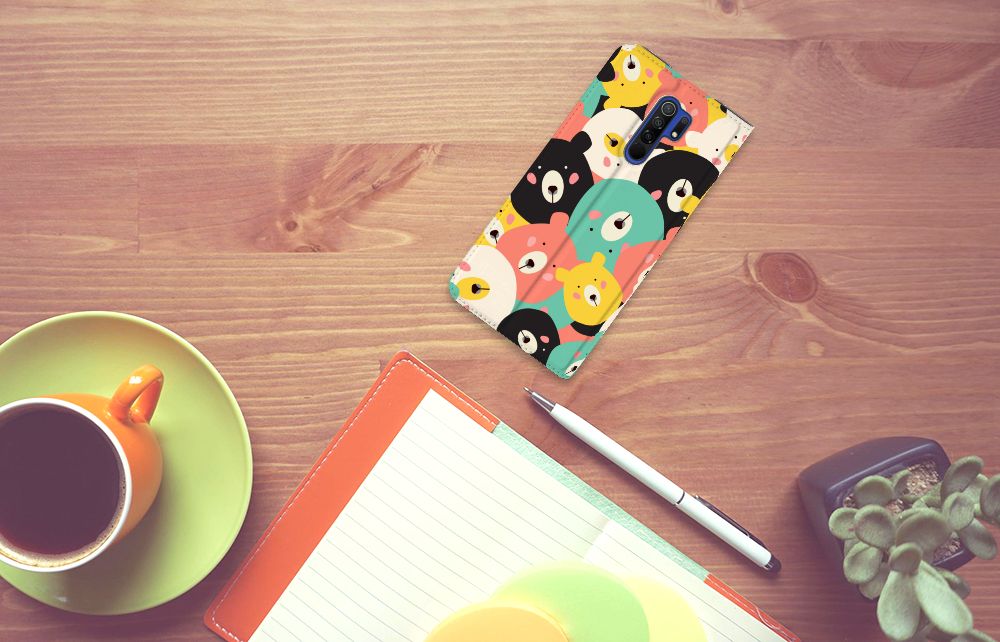 Xiaomi Redmi 9 Magnet Case Bears - B2C Telecom