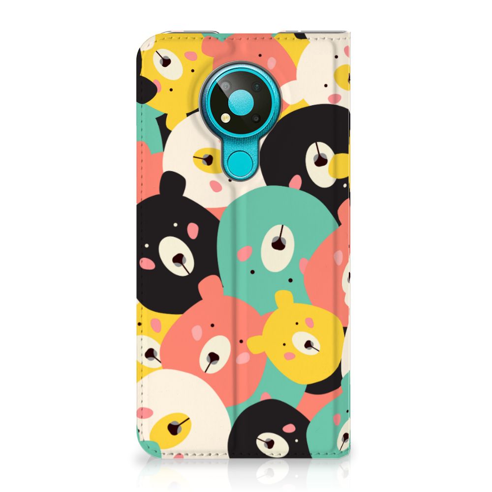 Nokia 3.4 Magnet Case Bears - B2C Telecom