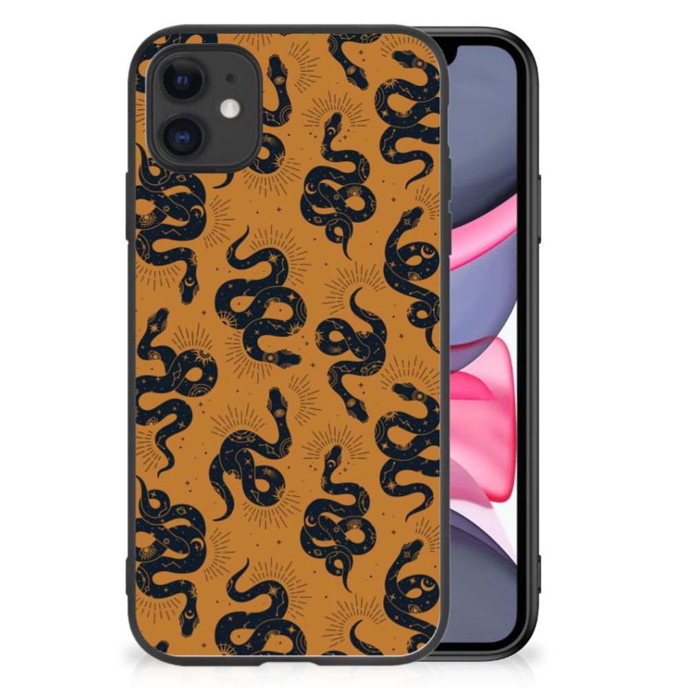 Dierenprint Telefoonhoesje voor iPhone 11 Snakes B2C Telecom