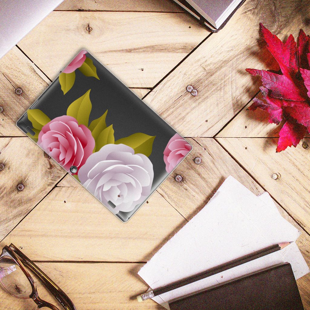 Lenovo Tab 10 | Tab 2 A10-30 Siliconen Hoesje Roses - B2C Telecom