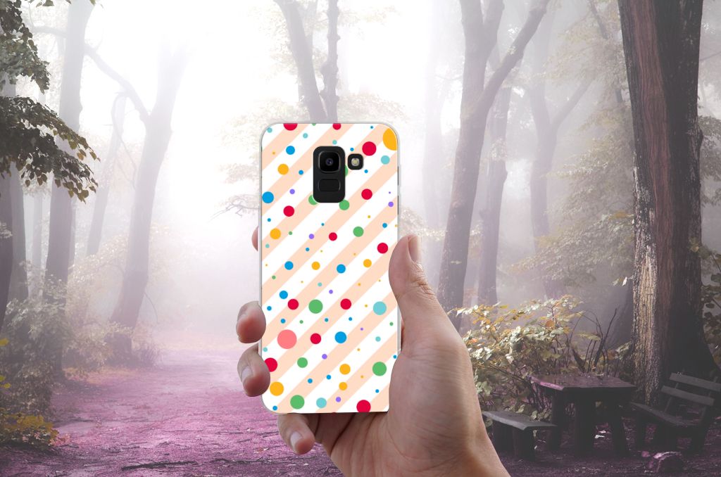 Samsung Galaxy J6 2018 TPU bumper Dots