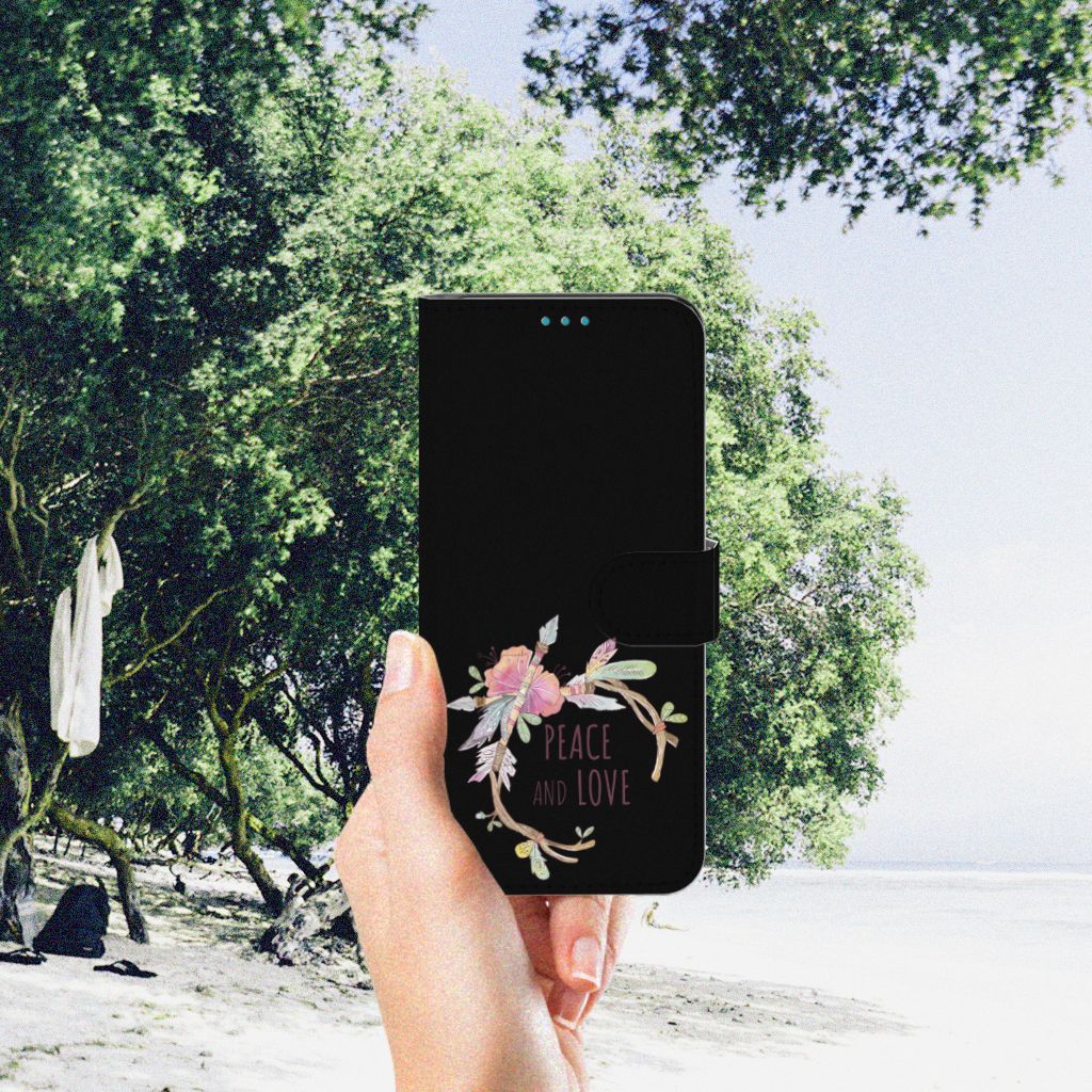 Samsung Galaxy A73 5G Leuk Hoesje Boho Text
