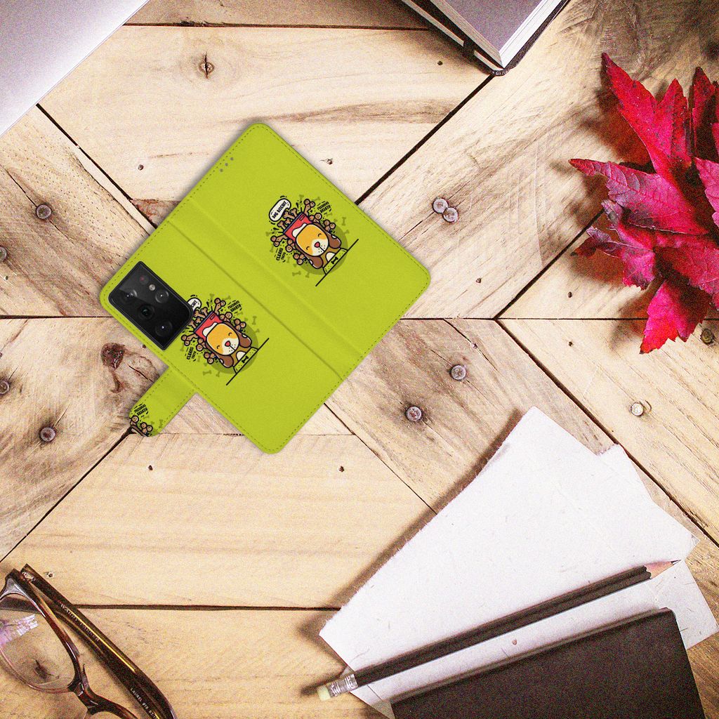 Samsung Galaxy S21 Ultra Leuk Hoesje Doggy Biscuit