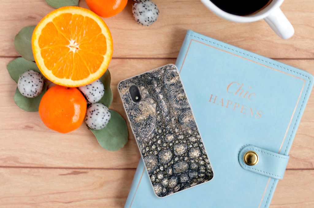 Alcatel 1B (2020) TPU Hoesje Krokodillenprint B2C Telecom