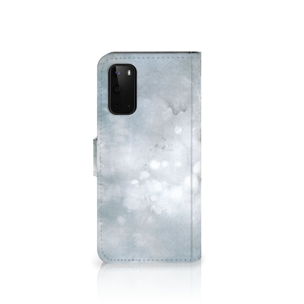 Hoesje Samsung Galaxy S20 Painting Grey