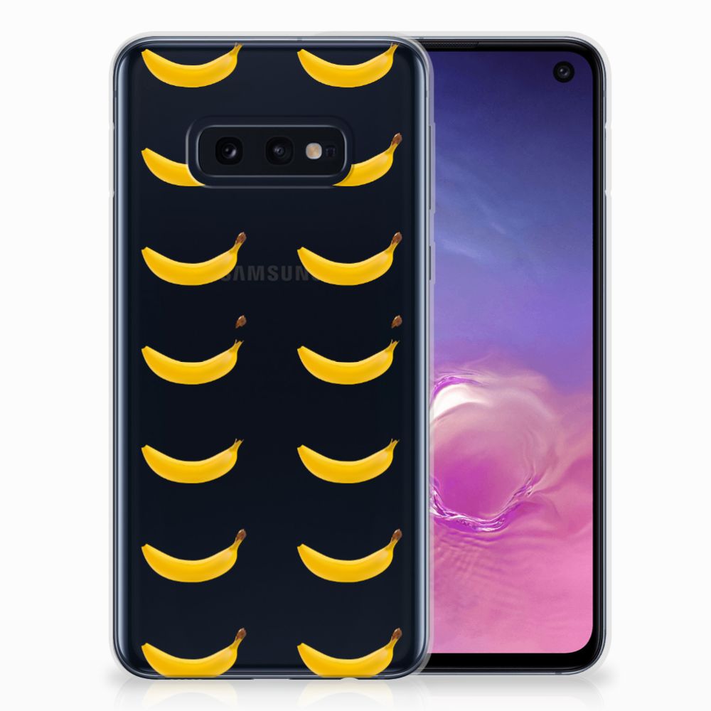 Samsung Galaxy S10e Siliconen Case Banana