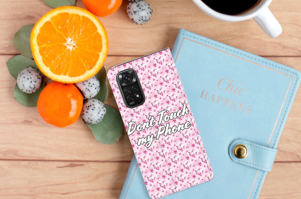 Xiaomi Redmi Note 11/11S Design Case Flowers Pink DTMP - B2C Telecom