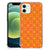 iPhone 12 Mini Doorzichtige Silicone Hoesje Batik Oranje B2C Telecom