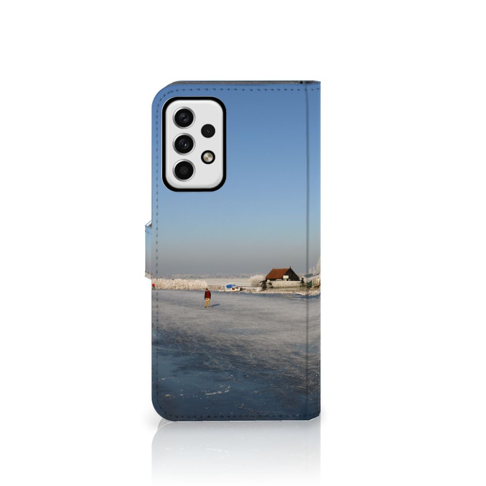 Samsung Galaxy A23 Flip Cover Schaatsers