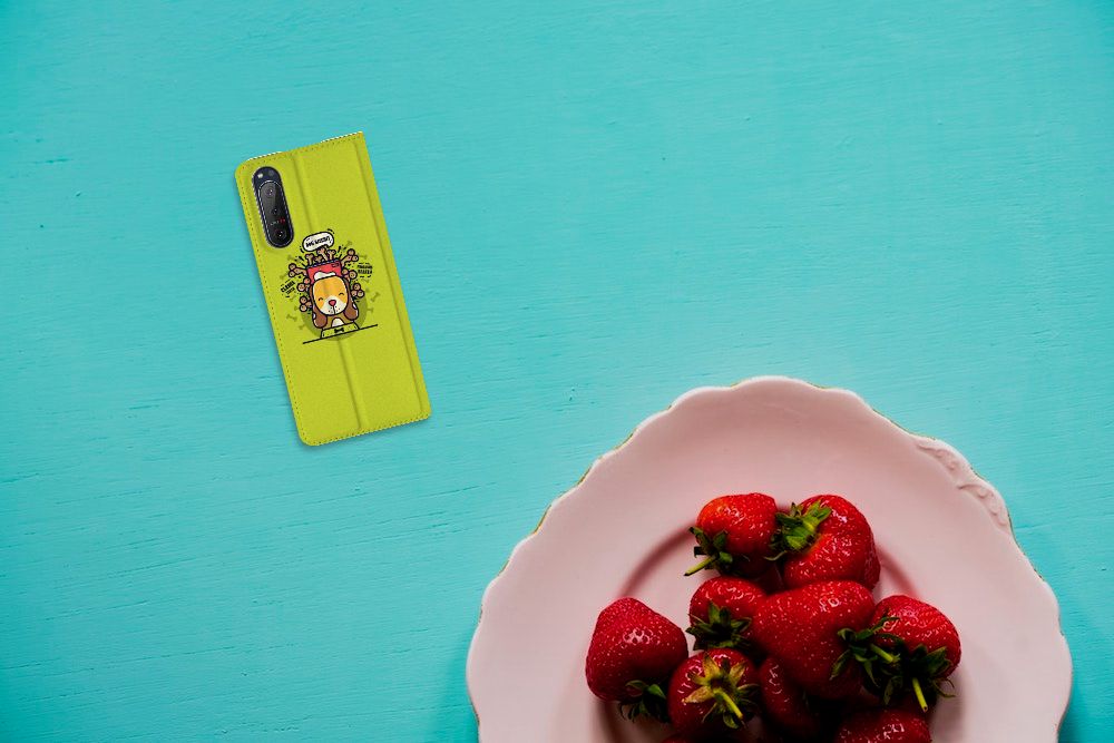 Sony Xperia 5 II Magnet Case Doggy Biscuit - B2C Telecom