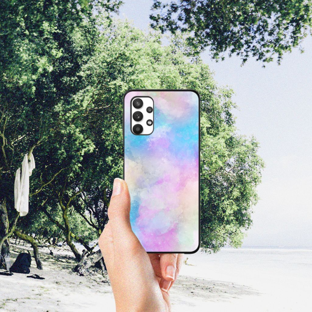 Kleurrijke Telefoonhoesje Samsung Galaxy A32 5G Watercolor Light B2C Telecom