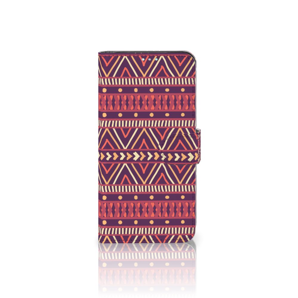 Samsung Galaxy A41 Telefoon Hoesje Aztec Paars