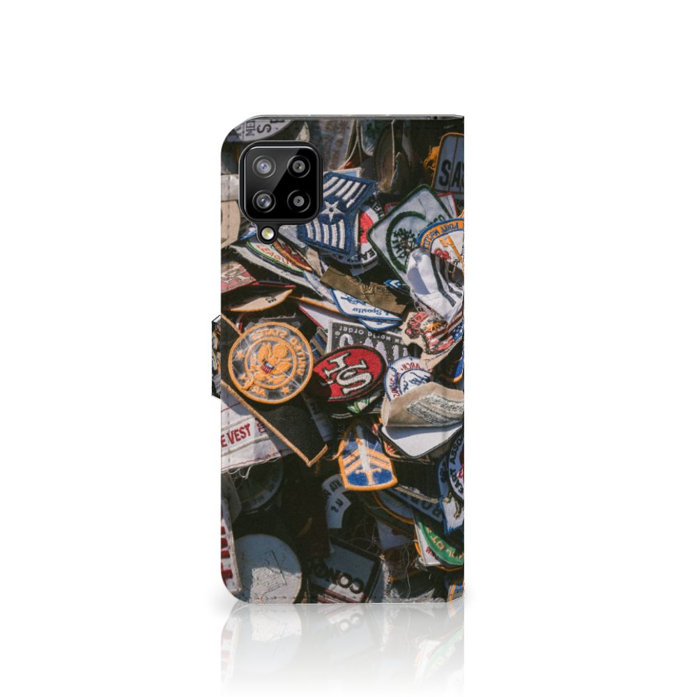 Samsung Galaxy A12 Telefoonhoesje met foto Badges