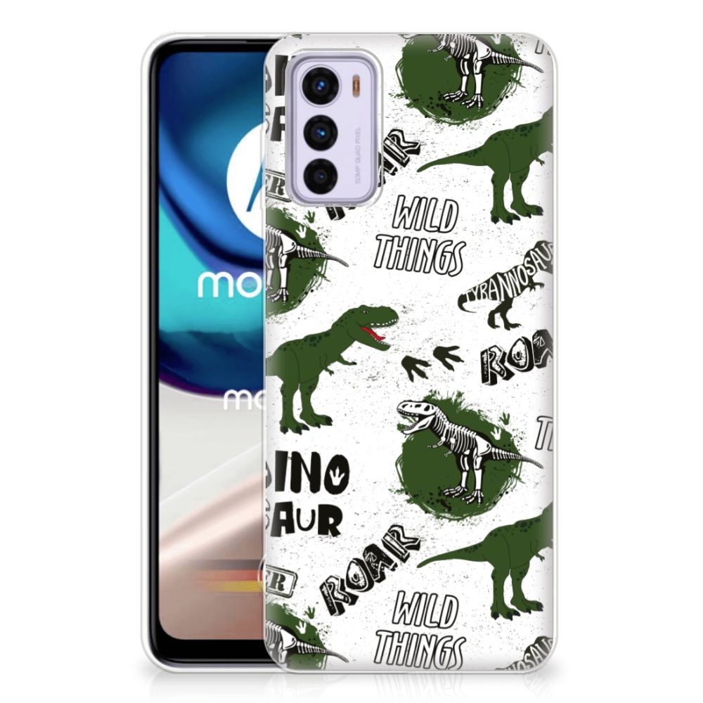 TPU Hoesje voor Motorola Moto G42 Dinosaurus B2C Telecom