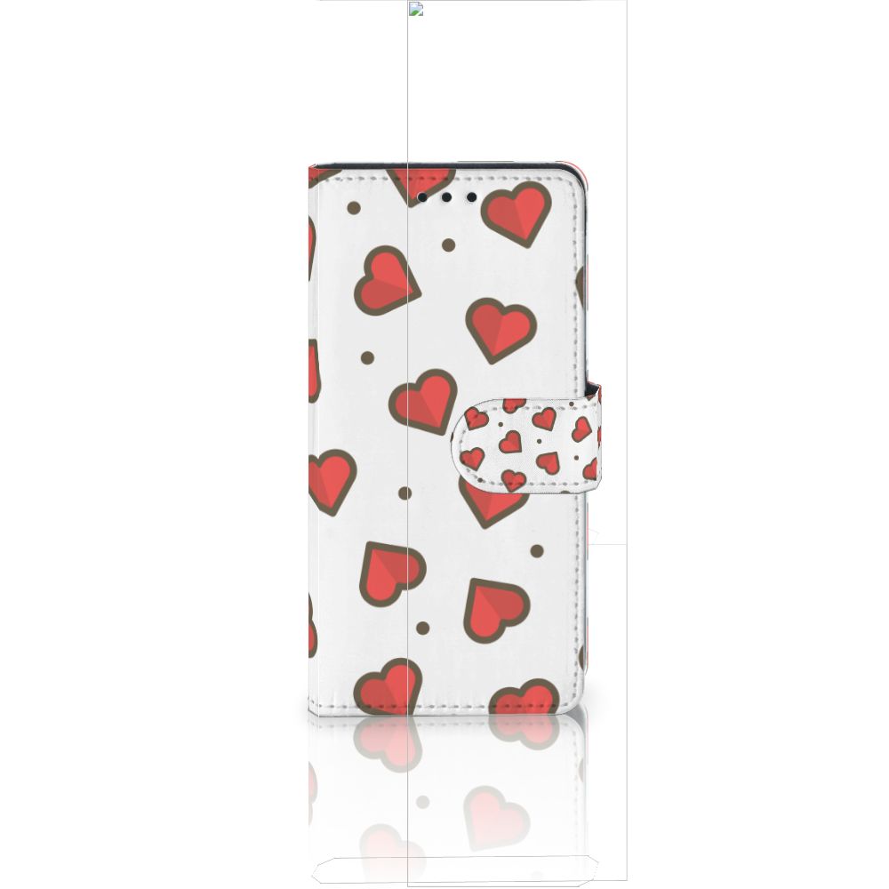 Huawei Ascend P8 Lite Telefoon Hoesje Hearts