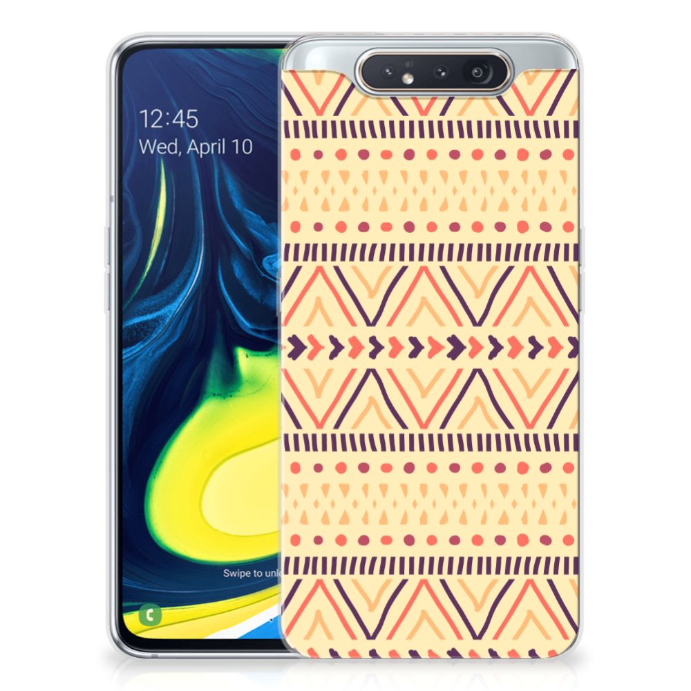 Samsung Galaxy A80 TPU bumper Aztec Yellow