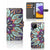 Samsung Galaxy A22 4G | M22 Hoesje Purple Flower