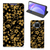Xiaomi Mi 10T Lite Smart Cover Gouden Bloemen - B2C Telecom