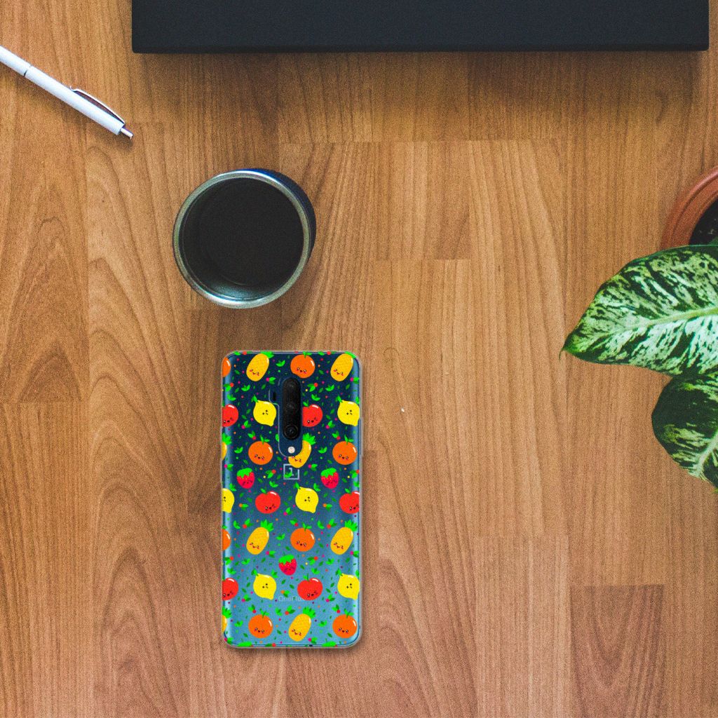 OnePlus 7T Pro Siliconen Case Fruits