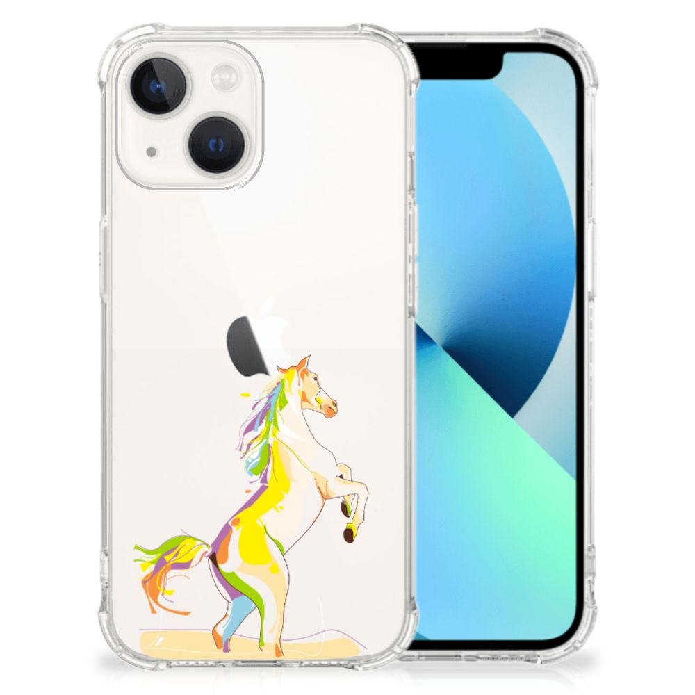 iPhone 13 Stevig Bumper Hoesje Horse Color B2C Telecom