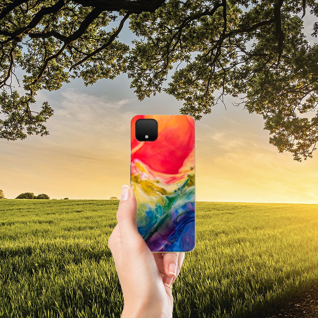 Hoesje maken Google Pixel 4 XL Watercolor Dark