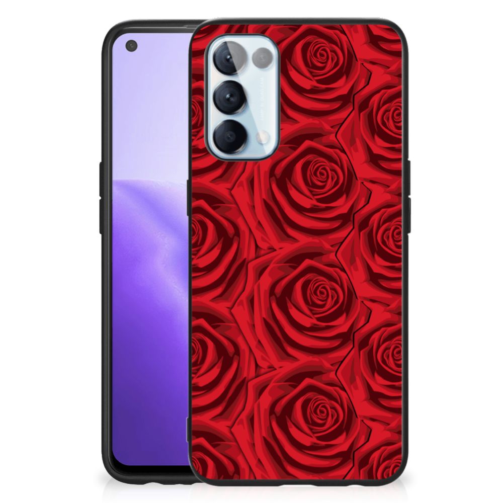 OPPO Reno5 5G | Find X3 Lite Bloemen Hoesje Red Roses