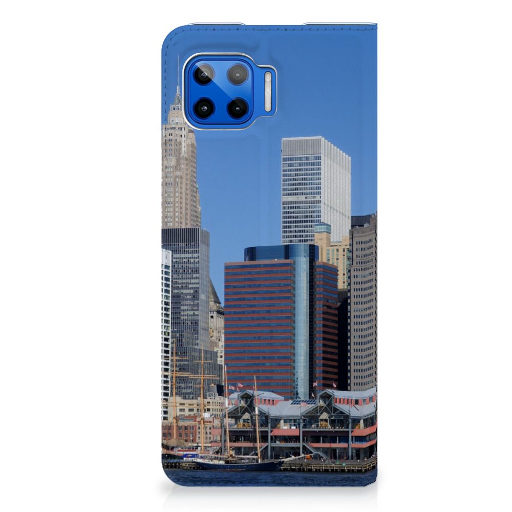 Motorola Moto G 5G Plus Book Cover Vrijheidsbeeld - B2C Telecom