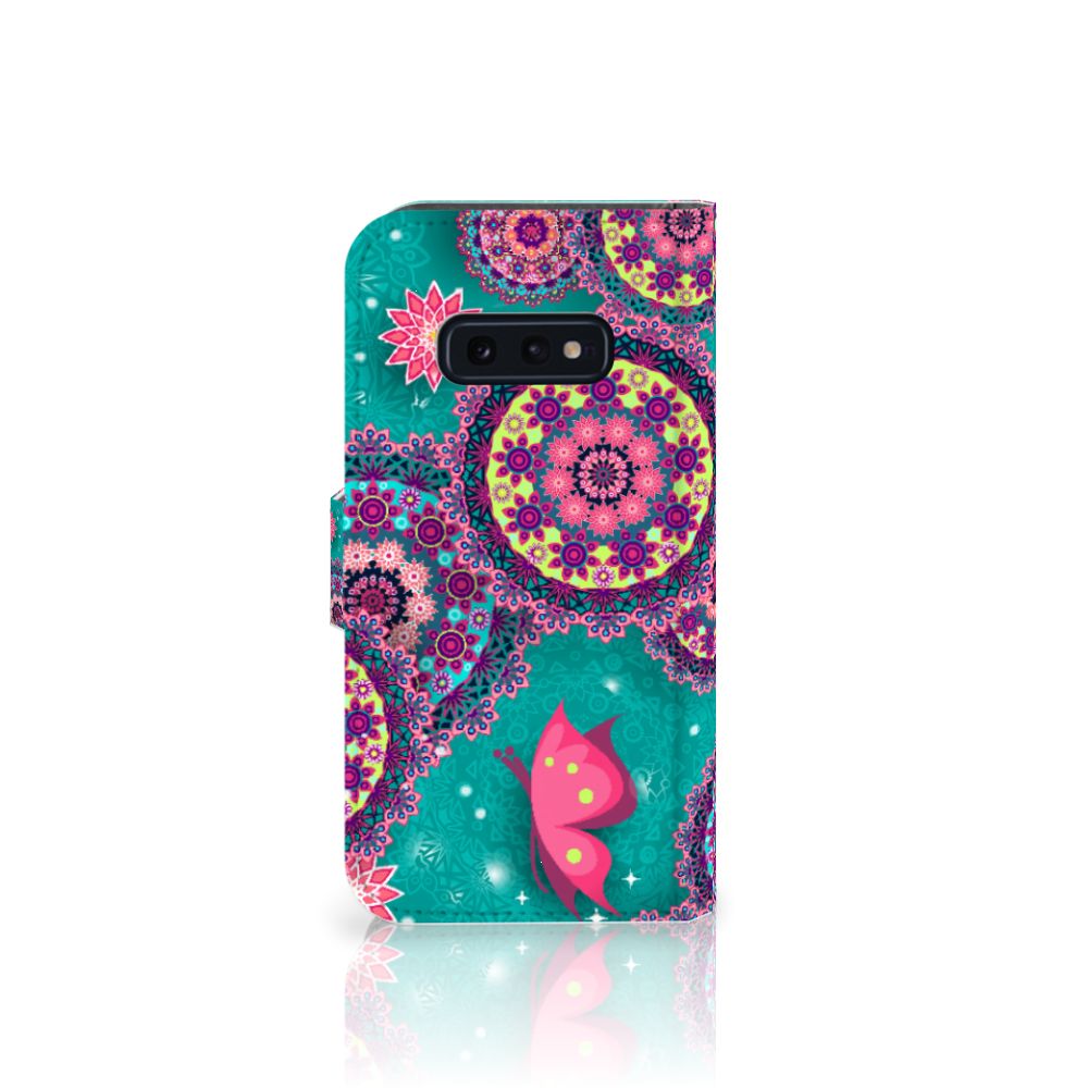 Samsung Galaxy S10e Hoesje Cirkels en Vlinders