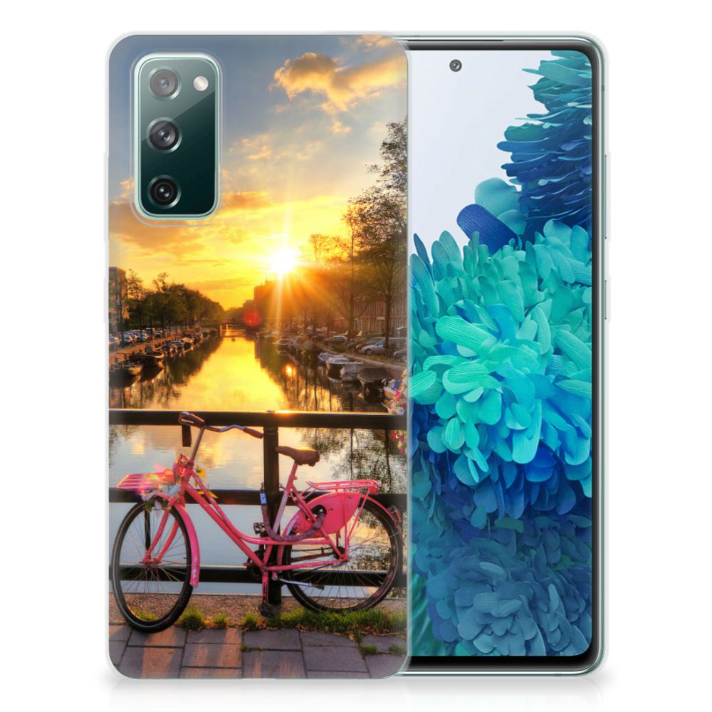 Samsung Galaxy S20 FE Siliconen Back Cover Amsterdamse Grachten B2C Telecom