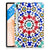 Samsung Galaxy Tab S7FE Tablet Back Cover Mozaïek - B2C Telecom