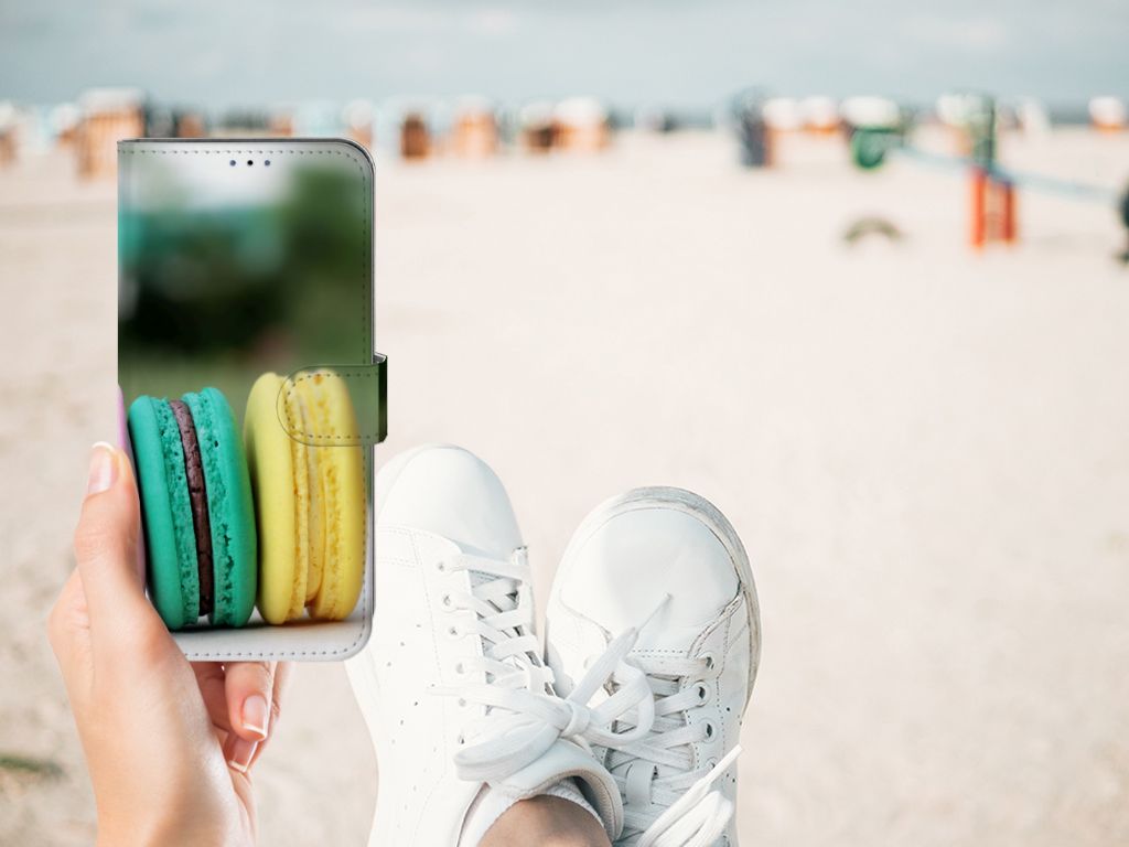 Samsung Galaxy A03s Book Cover Macarons
