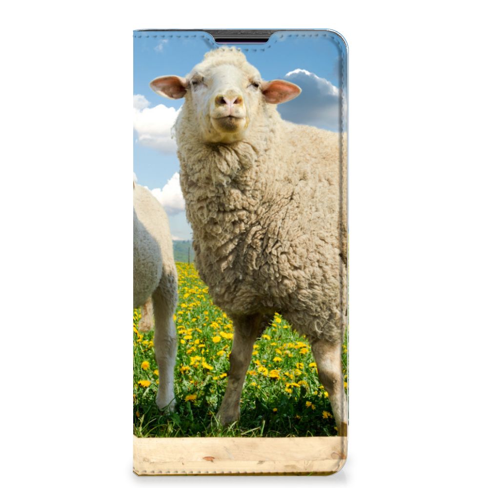Motorola Edge 30 Pro Hoesje maken Schaap en Lammetje - B2C Telecom