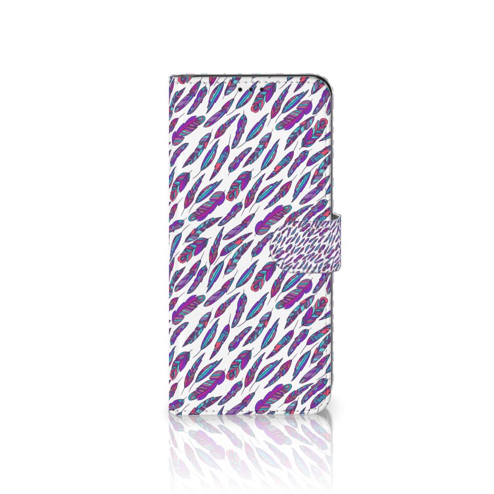Samsung Galaxy S21 Ultra Telefoon Hoesje Feathers Color