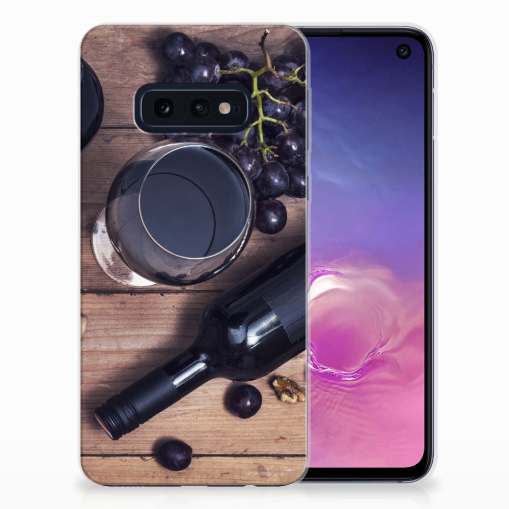 Samsung Galaxy S10e Siliconen Case Wijn