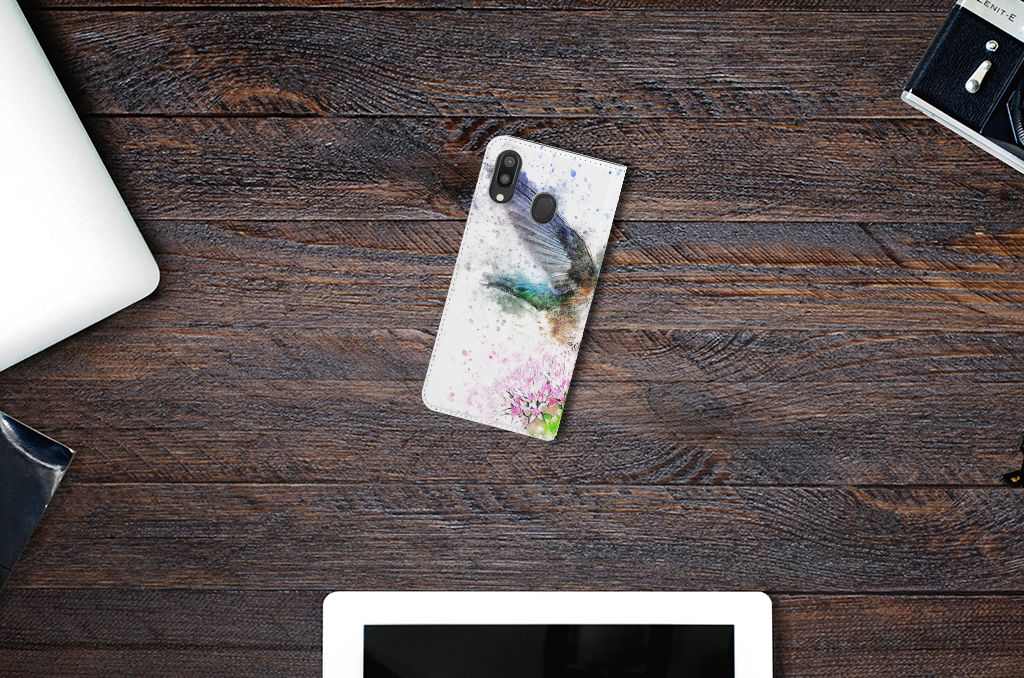 Bookcase Samsung Galaxy M20 Vogel