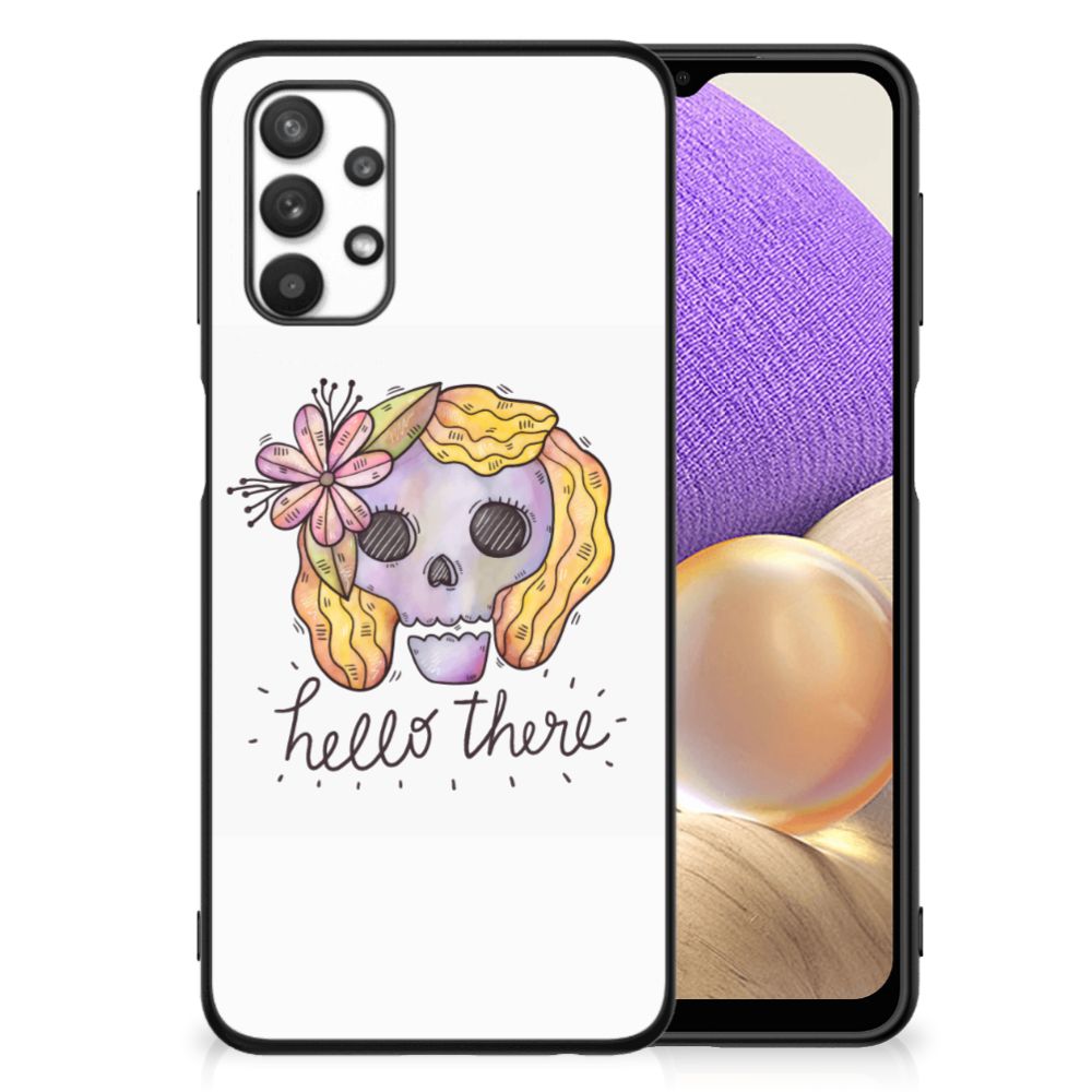 Telefoonhoesje Samsung Galaxy A32 5G Boho Skull B2C Telecom