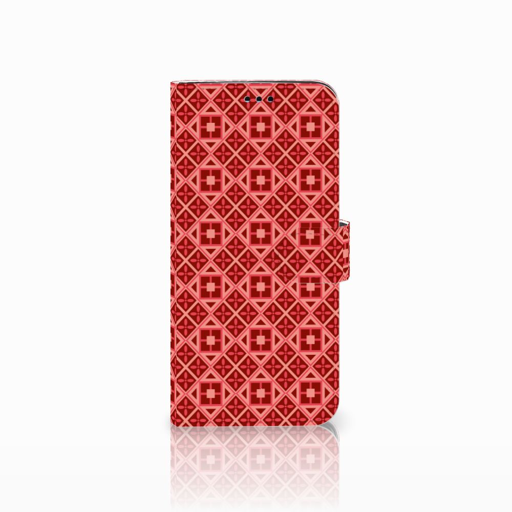 Samsung Galaxy S9 Plus Telefoon Hoesje Batik Rood